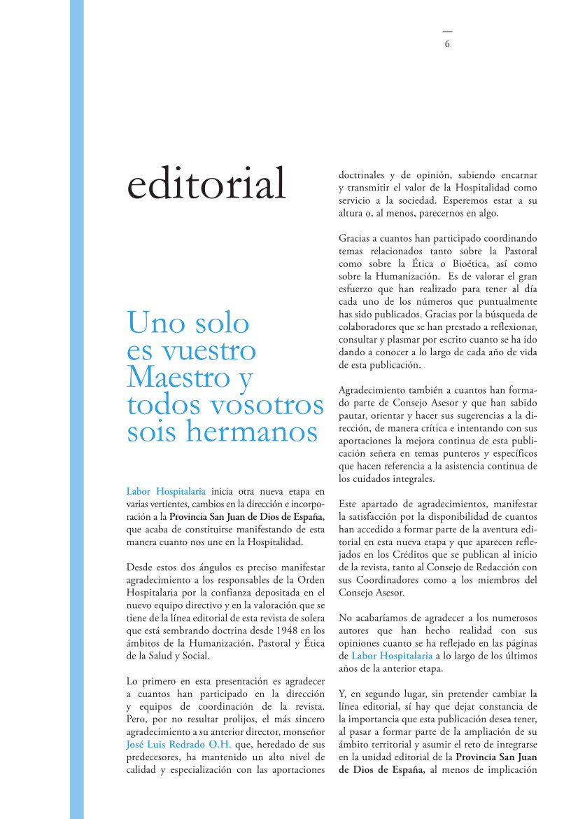 Labor Hospitalaria 2021-1_329_00_editorial 329 | editorial