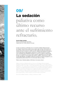 331 | 09 La sedación paliativa como último recurso ante el sufrimiento refractario.