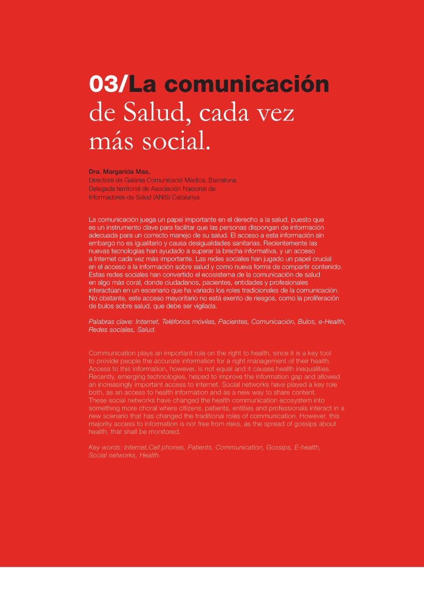 Labor Hospitalaria_2020-3_328_art 03 328 | 03 La comunicación de Salud, cada vez más social