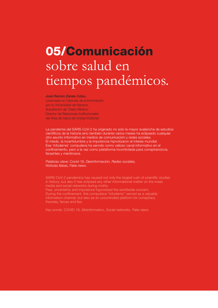 Labor Hospitalaria_2020-3_328_art 05 328 | 05 Comunicación sobre salud en tiempos pandémicos