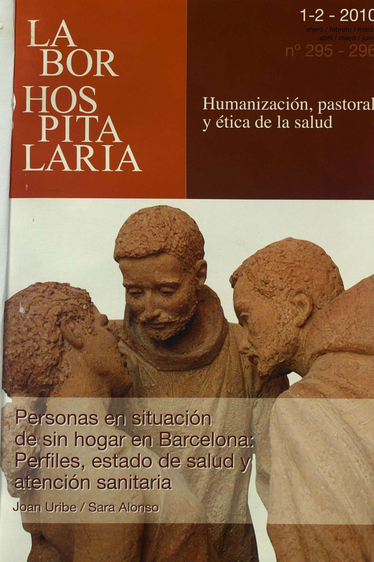Labor Hospitalaria_2010-1-2_295-296_compressed NUM.295 y NUM.296 | Personas en situación de sinhogar en Barcelona: Perfiles, estado de salud y atención sanitaria