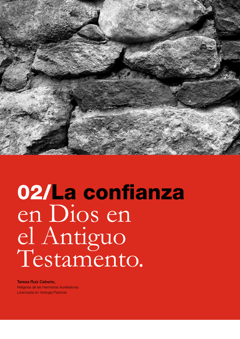 Labor Hospitalaria_2016-1_314_02 314 | 02 La confianza en Dios en el Antiguo Testamento