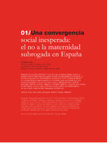 321 | 01 Una convergencia social inesperada: el no a la maternidad subrogada en España