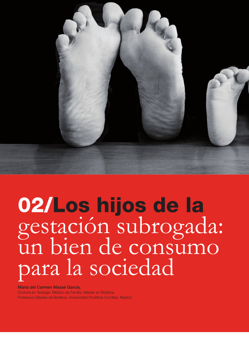 Labor Hospitalaria_2018-2_321_art02 321 | 02 Los hijos de la gestación subrogada: un bien de consumo para la sociedad