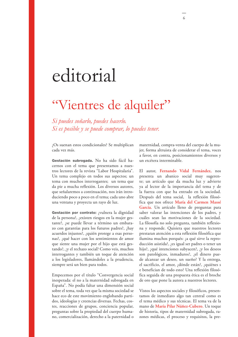 Labor Hospitalaria_2018-2_321_editorial NUM.321 | editorial