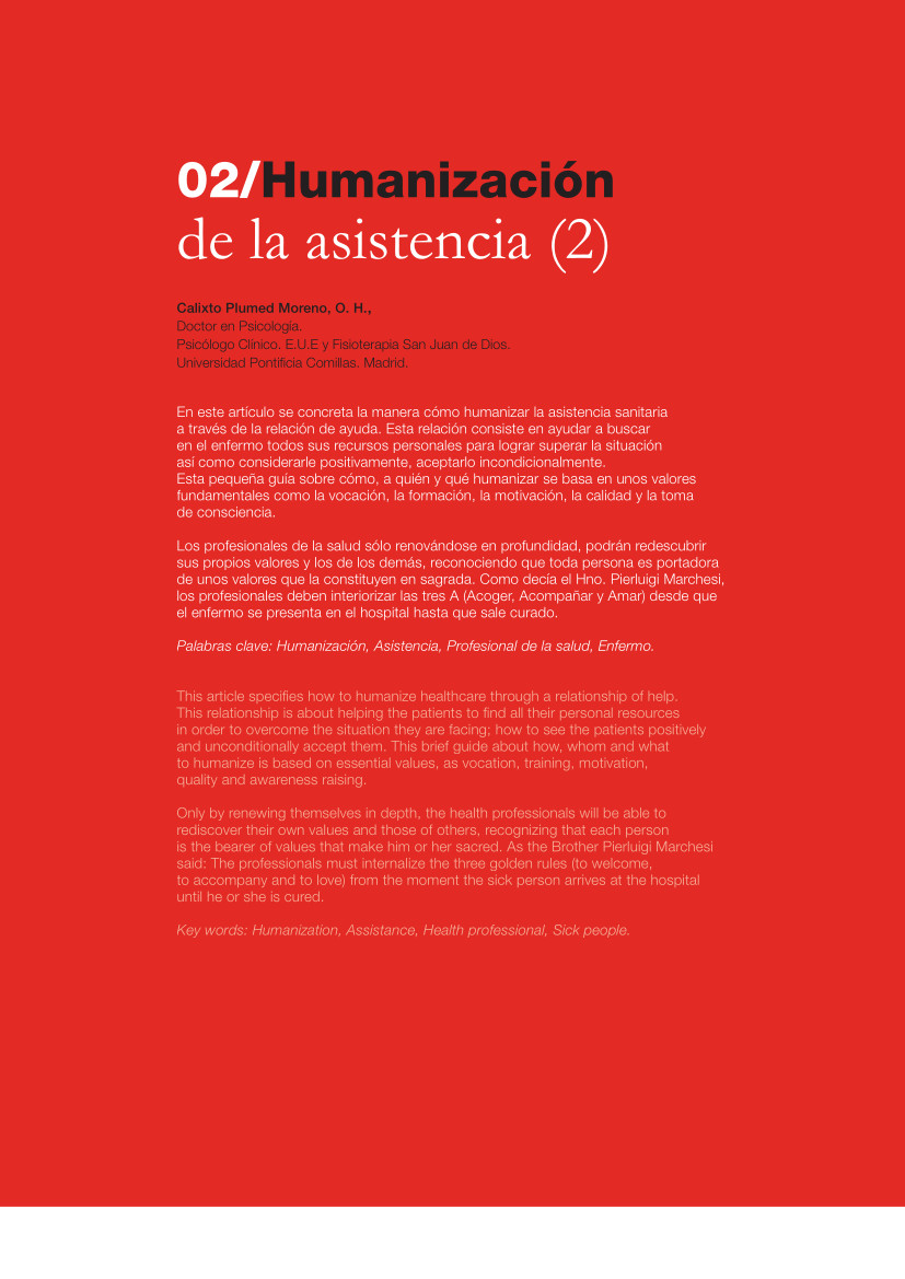 Labor Hospitalaria_2019-2_324_art02 324 | 02 Humanización de la asistencia (2)