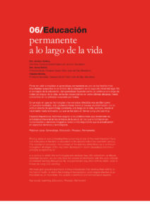 324 | 06 Educación permanente a lo largo de la vida