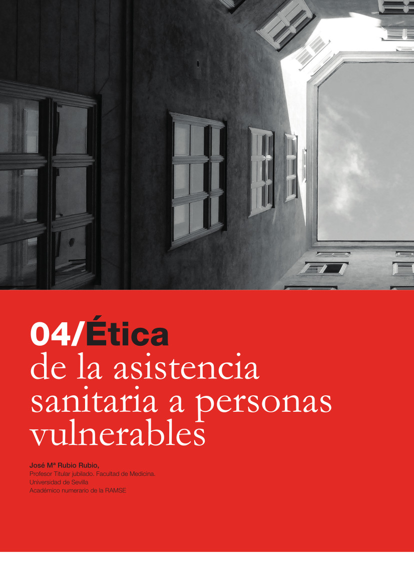 Labor Hospitalaria_2019-3_325_art_04 325 | 04 Ética de la asistencia sanitaria a personas vulnerables Soledad en la enfermedad