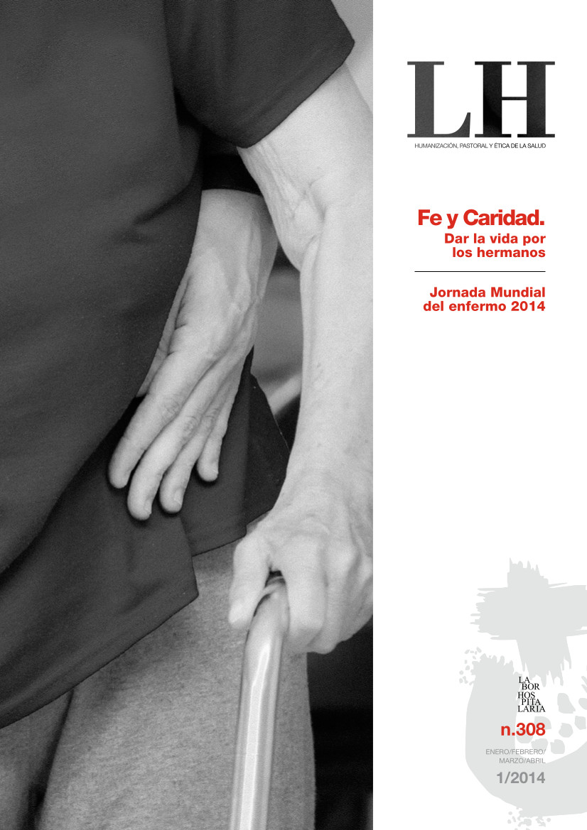 Labor_Hospitalaria_2014_308 NUM.308 | Fe y Caridad. Dar la vida por los hermanos
