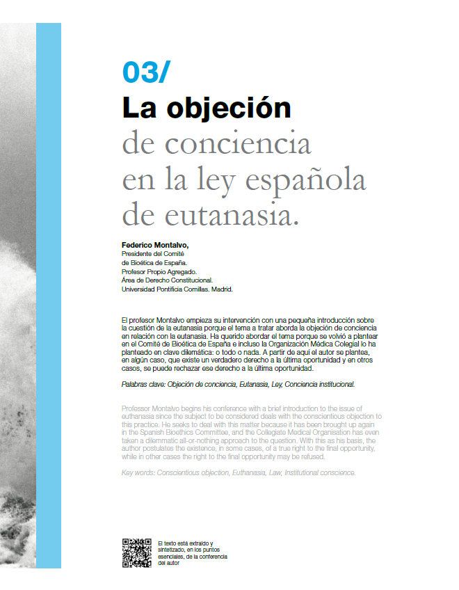LH_332_03 332 | 03 La objeción de conciencia en la ley española de eutanasia